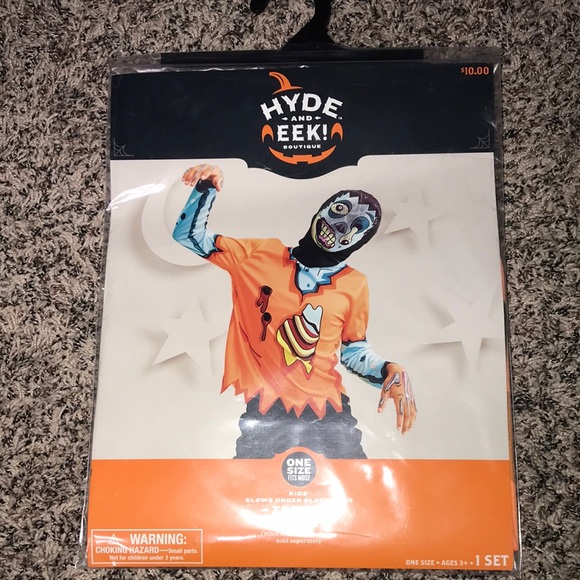 Hyde & EEK! Other - Hyde & EEK! 🐠 Kids Zombie Glow Costume One Size Fits Most | NWT